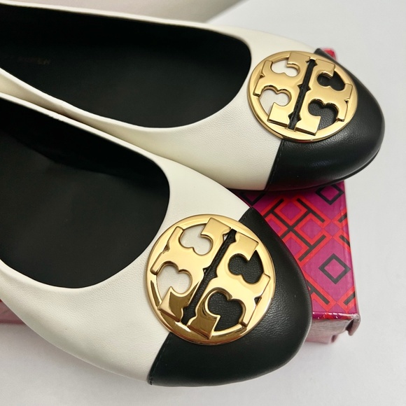 Tory Burch Chelsea Cap-Toe Ballet Flats US 7 - Picture 2 of 6